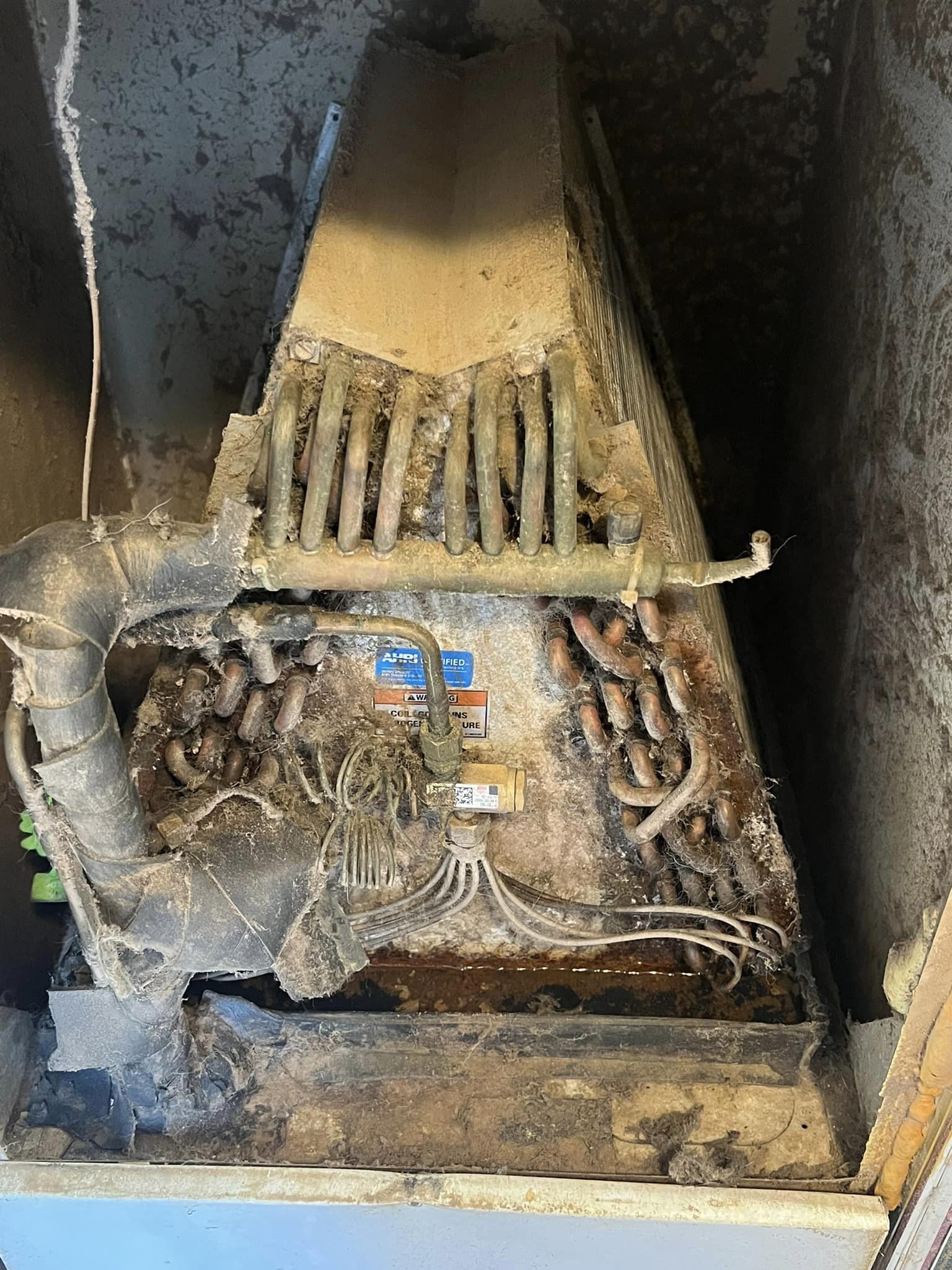 Dirty HVAC Unit